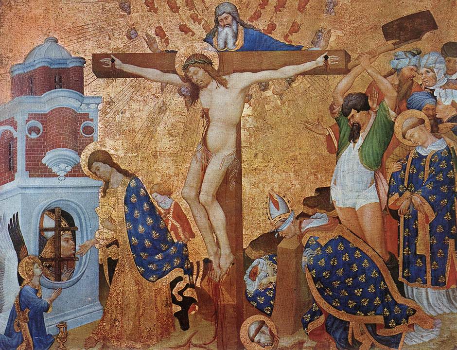 Calvary and the Martyrdom of St Denis sg